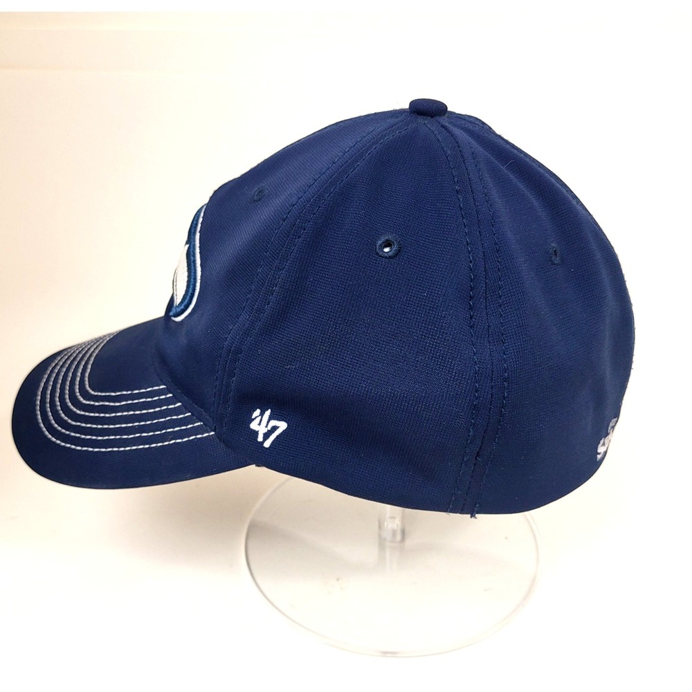 Seattle Seahawks NFL Hat Cap '47 Brand Forty Seven Blue Stretch Fit One Size - Picture 6 of 10